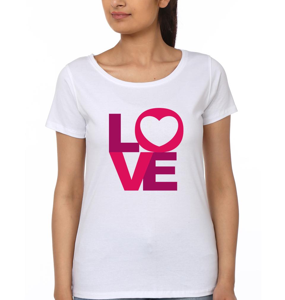 Love Family Half Sleeves T-Shirts-FunkyTradition