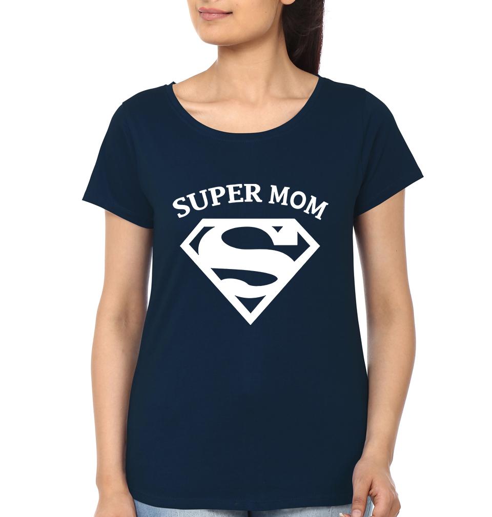 Super Mom Super Son Mother and Son Matching T-Shirt- FunkyTradition