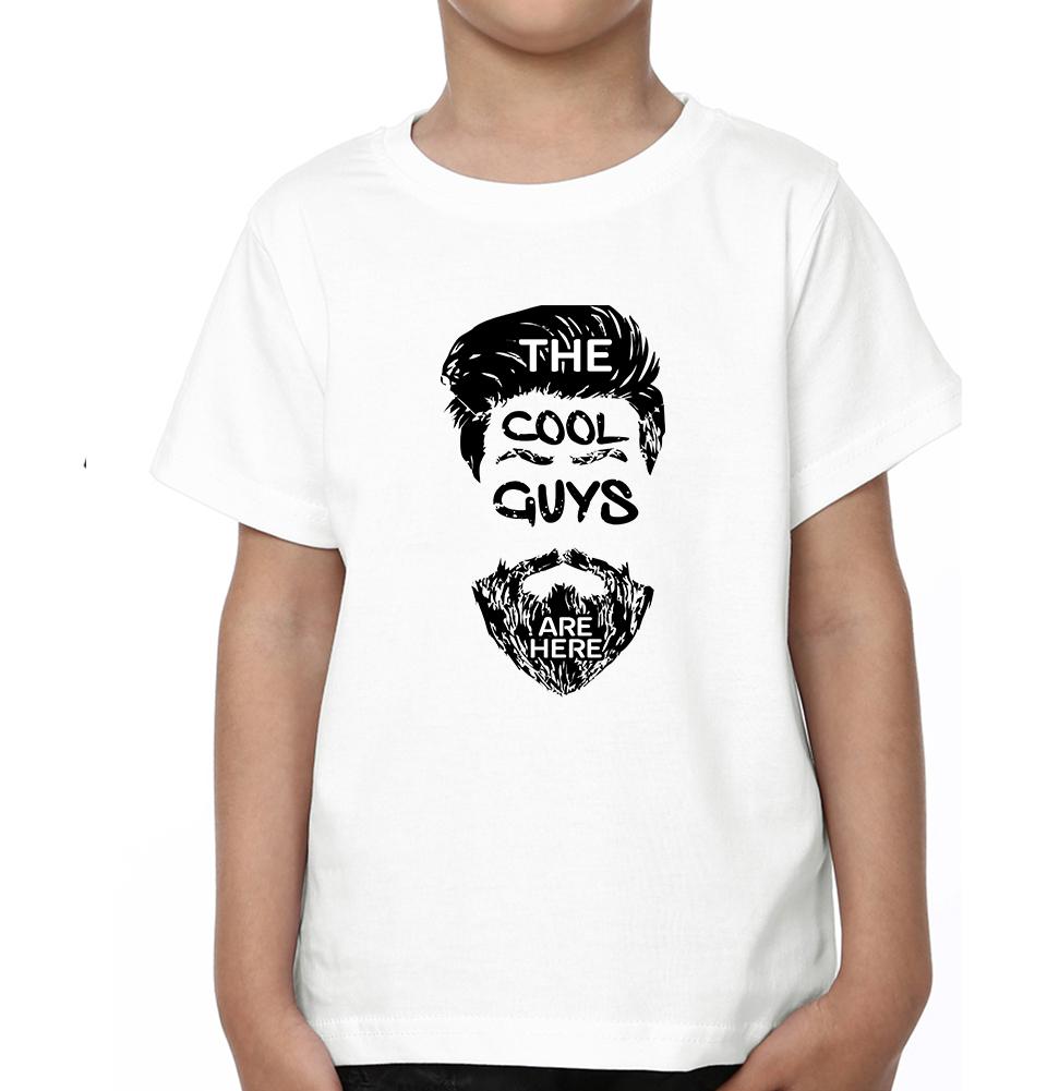 The cool guys Brother-Brother Kids Half Sleeves T-Shirts -FunkyTradition