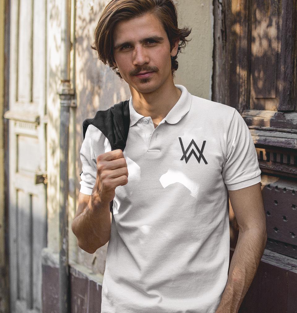 Alan Walker Half Sleeves Polo T-shirt For Men -FunkyTradition - FunkyTradition
