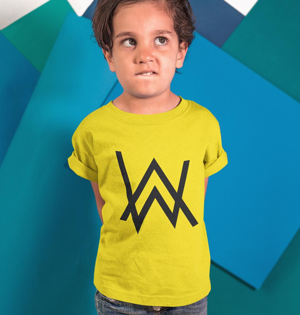 Alan Walker Half Sleeves T-Shirt for Boy-FunkyTradition - FunkyTradition