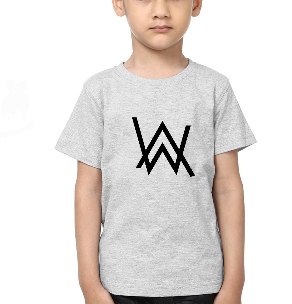 Alan Walker Half Sleeves T-Shirt for Boy-FunkyTradition - FunkyTradition