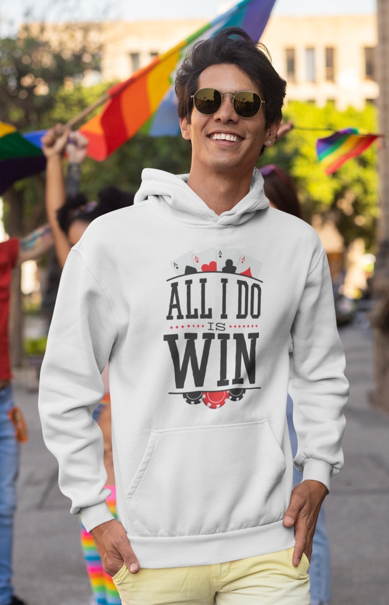 All Do Is Win Men Hoodies-FunkyTradition - FunkyTradition