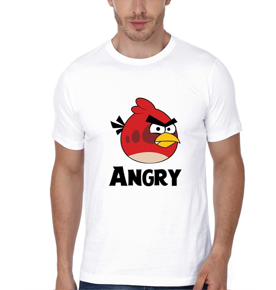 Angry Love Couple Half Sleeves T-Shirts -FunkyTradition - FunkyTradition