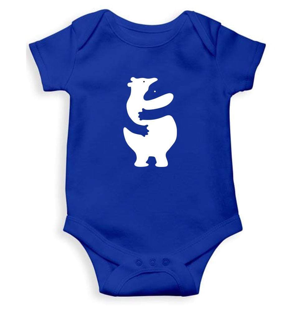 Animal Hug Abstract Rompers for Baby Girl- FunkyTradition - FunkyTradition