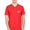Arsenal Logo V-Neck Half Sleeves T-shirt For Men-FunkyTradition - FunkyTradition
