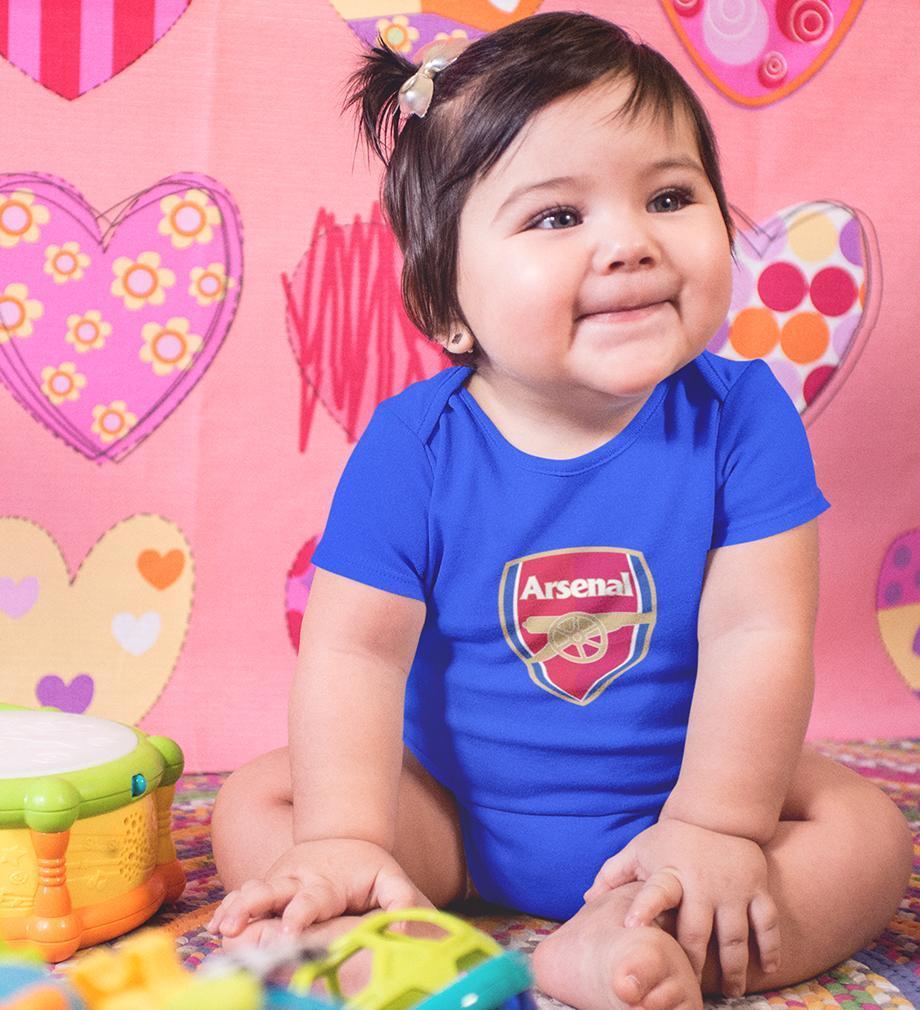 Arsenal Rompers for Baby Girl- FunkyTradition - FunkyTradition