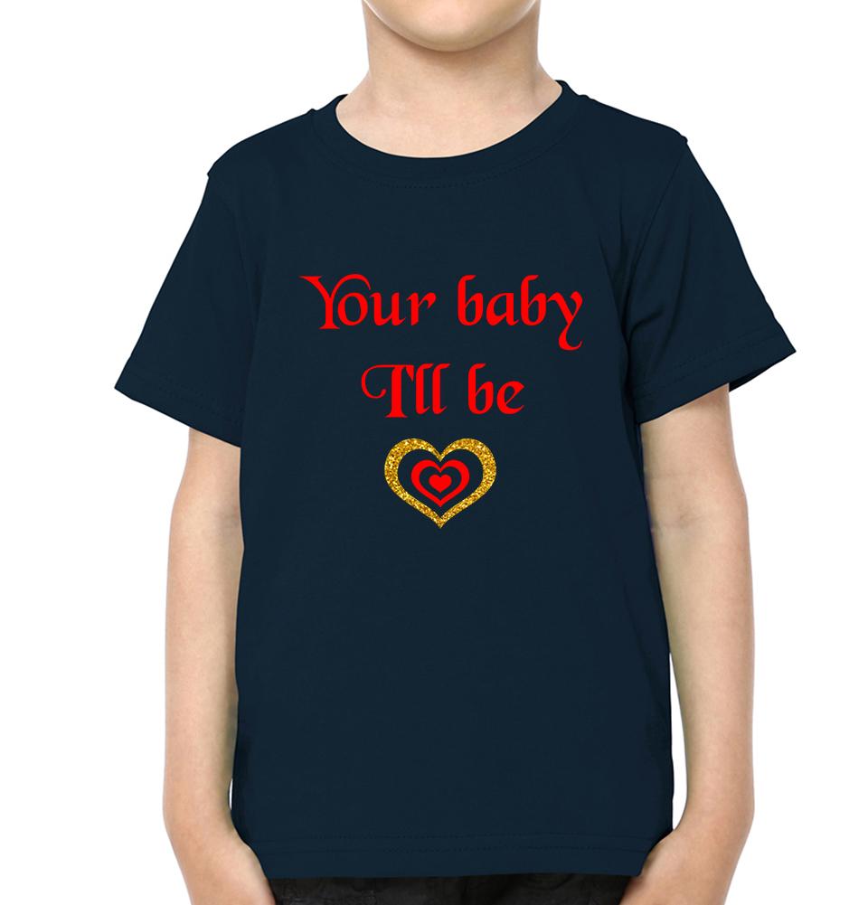 As Long As I'M Living Your Baby I'll Be Father and Son Matching T-Shirt- FunkyTradition - FunkyTradition