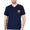 Barcelona Logo V-Neck Half Sleeves T-shirt For Men-FunkyTradition - FunkyTradition