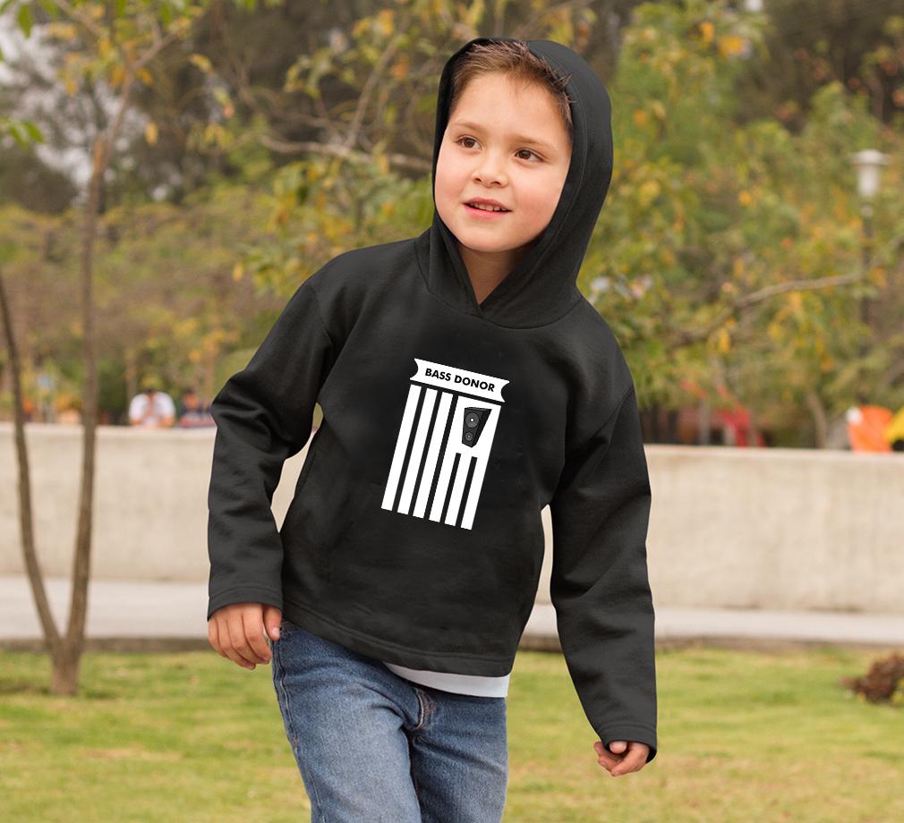 BASS DONOR Hoodie For Boys-FunkyTradition - FunkyTradition