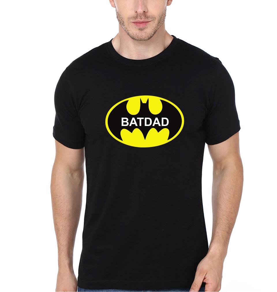 Batdad Batbaby Father and Son Matching T-Shirt- FunkyTradition - Funky Tees Club