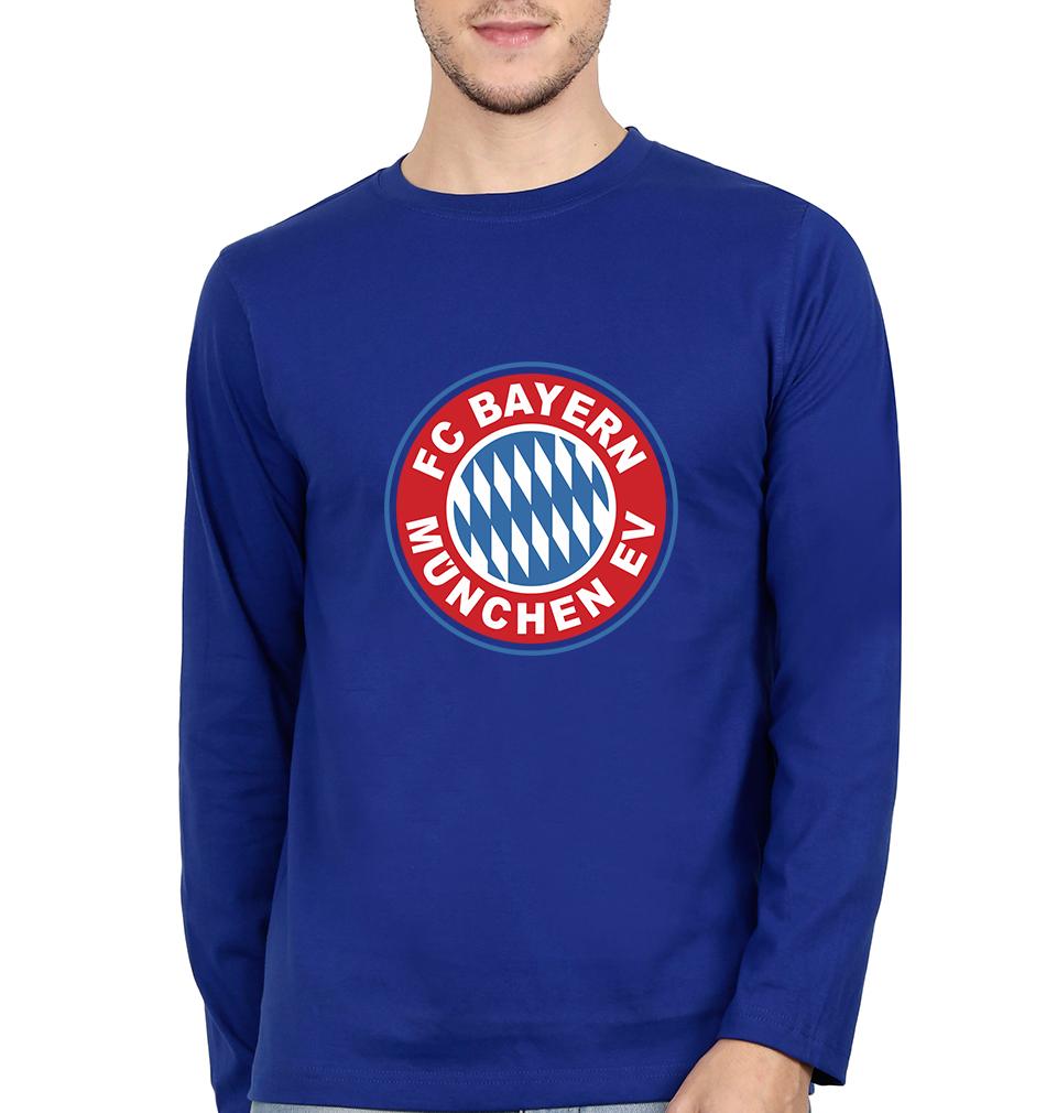 Bayern Munich Full Sleeves T-Shirt For Men-FunkyTradition - FunkyTradition