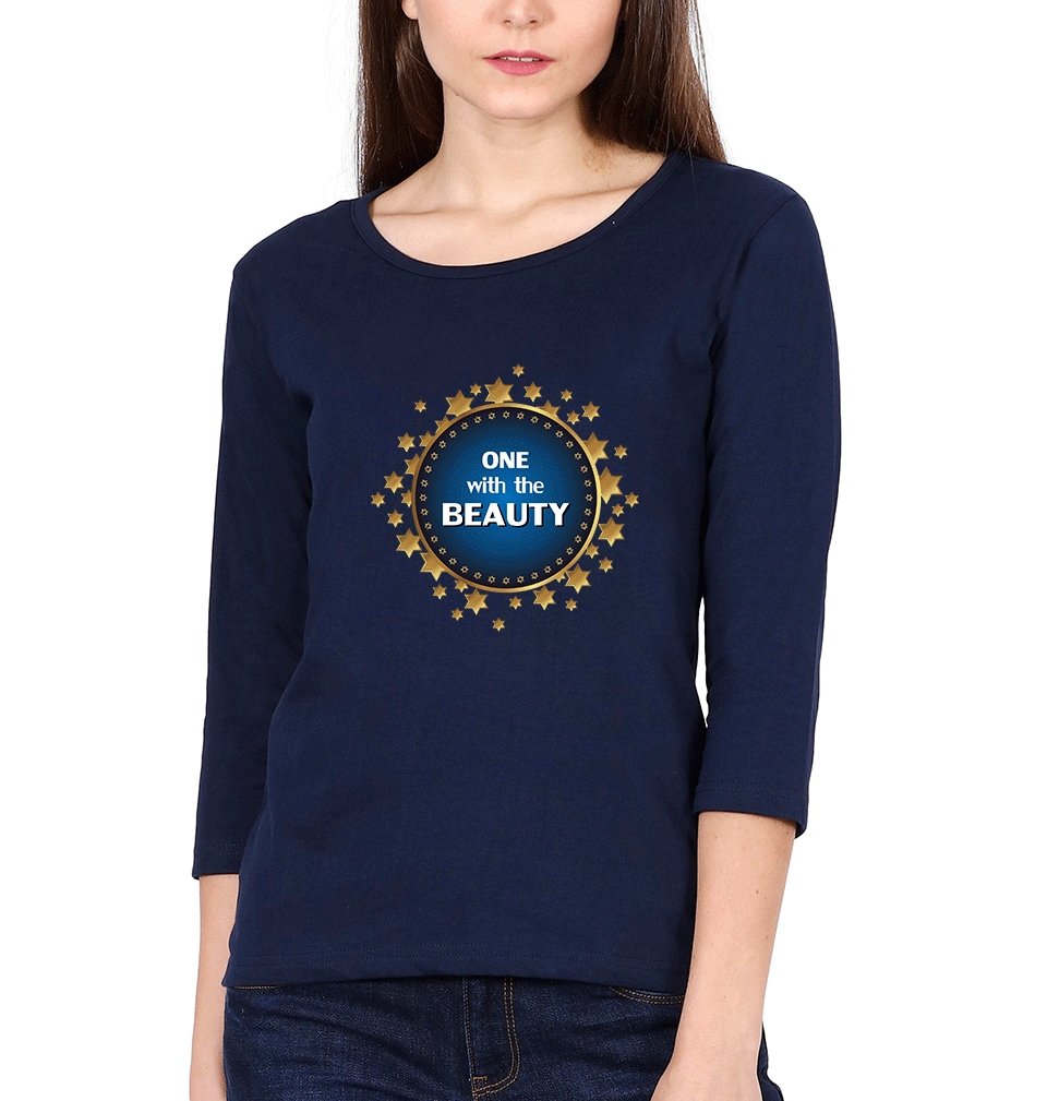 Beauty & Brain Sister Sister Full Sleeves T-Shirts -FunkyTradition - FunkyTradition