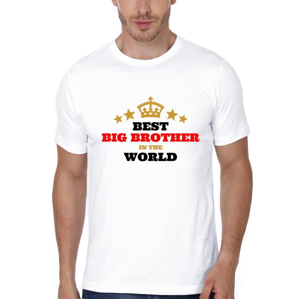 Best Bro Brother-Brother Half Sleeves T-Shirts -FunkyTradition - FunkyTradition