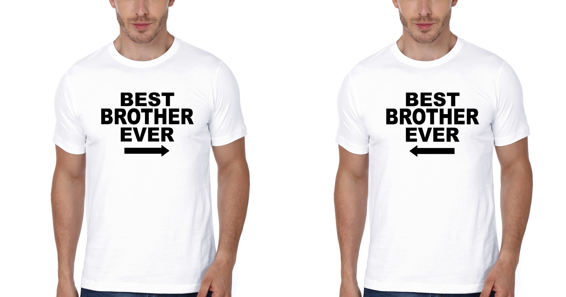Best Brother Ever Brother-Brother Half Sleeves T-Shirts -FunkyTradition - FunkyTradition