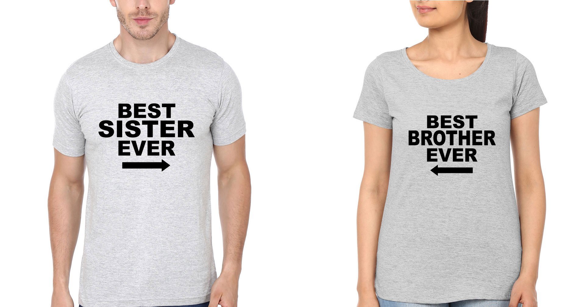 Best Brother Sister Ever Brother and Sister Matching T-Shirts- FunkyTradition - FunkyTradition