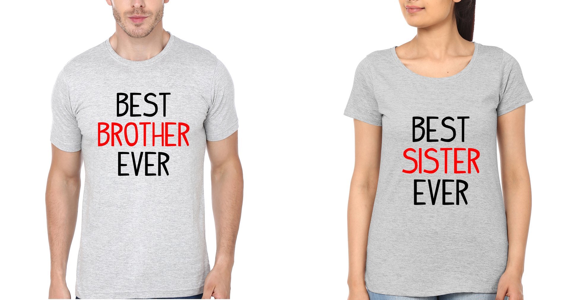 Best Ever Brother Sister Brother and Sister Matching T-Shirts- FunkyTradition - FunkyTradition