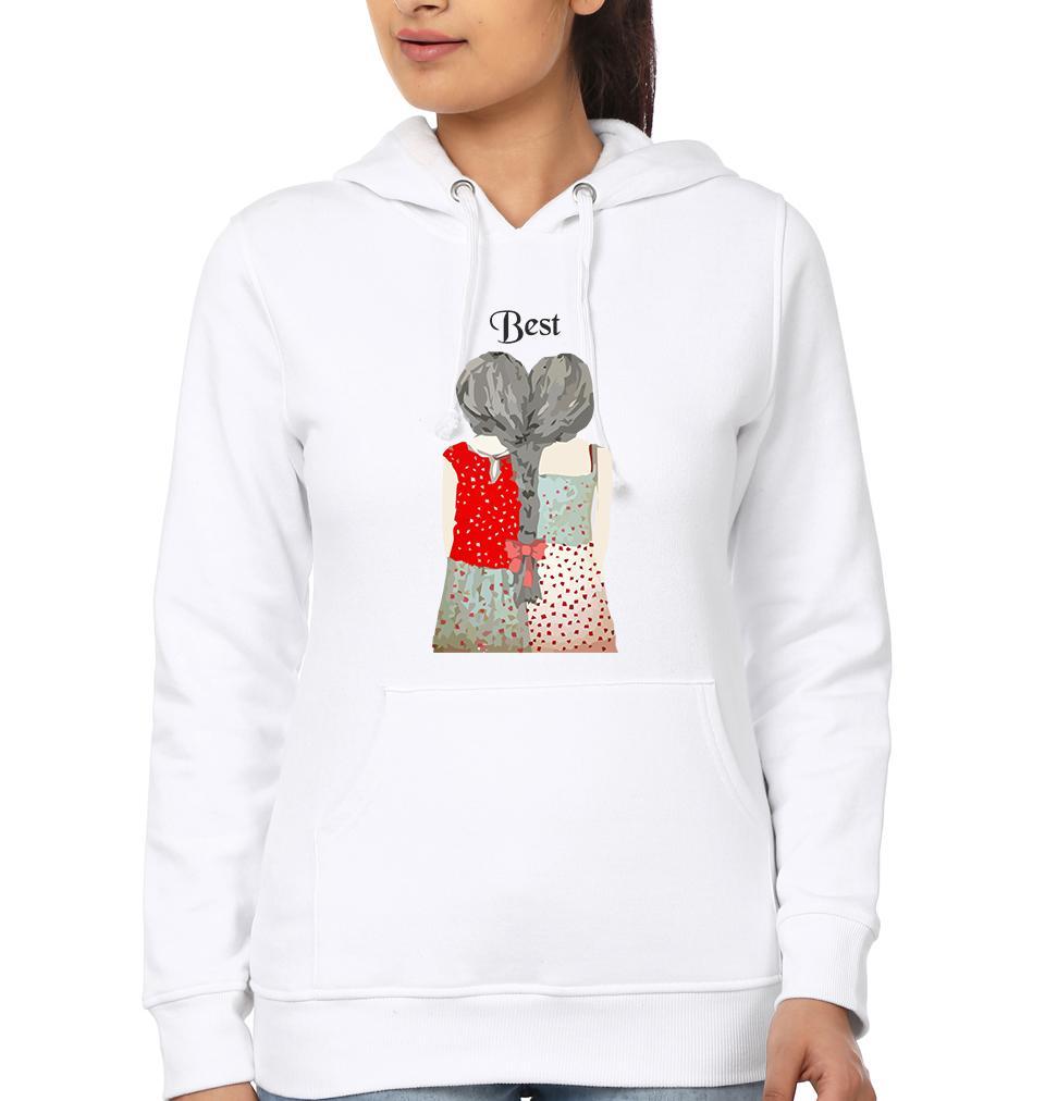 Best Friends BFF Hoodies-FunkyTradition - FunkyTradition