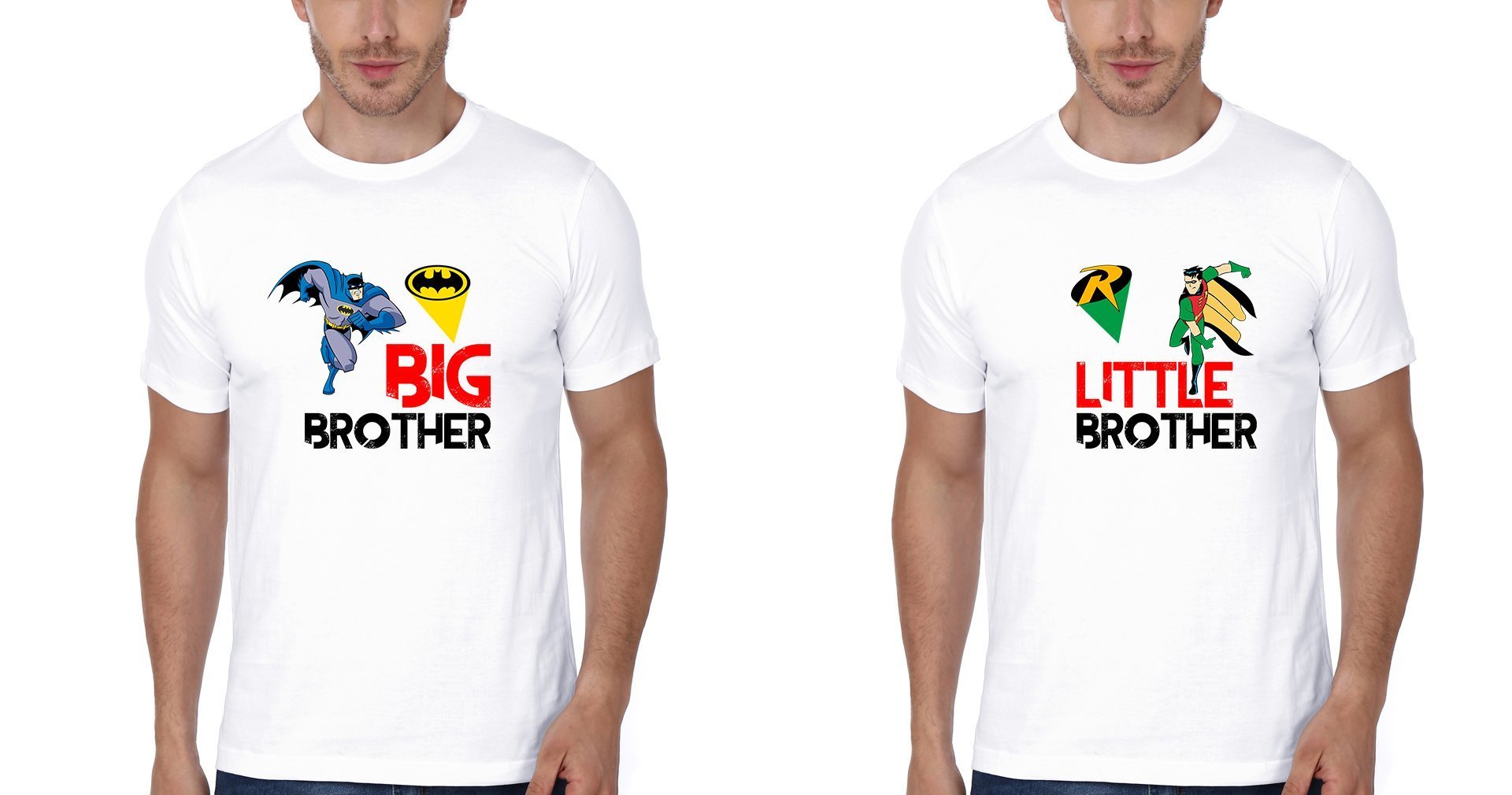 Big Brother Little Brother-Brother Half Sleeves T-Shirts -FunkyTradition - FunkyTradition