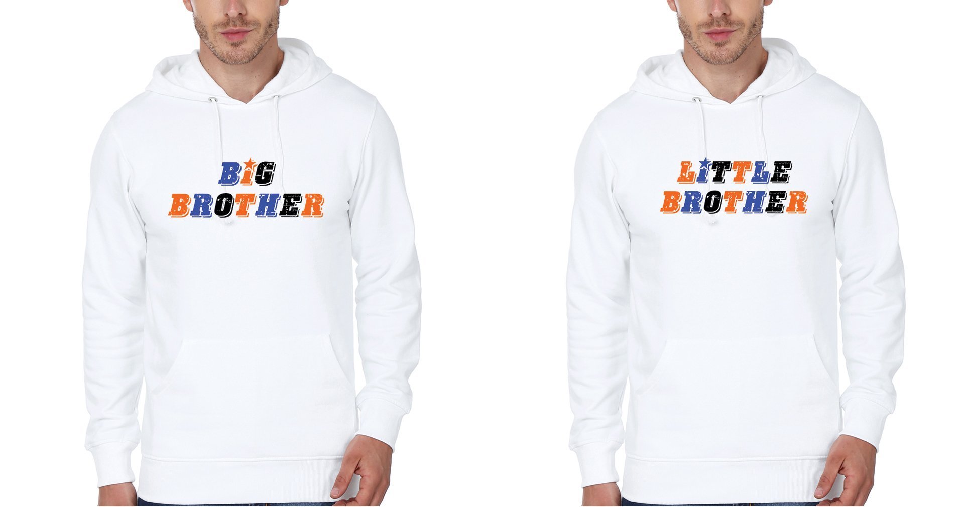 BIG LIL BRO Brother-Brother Hoodies-FunkyTradition - FunkyTradition