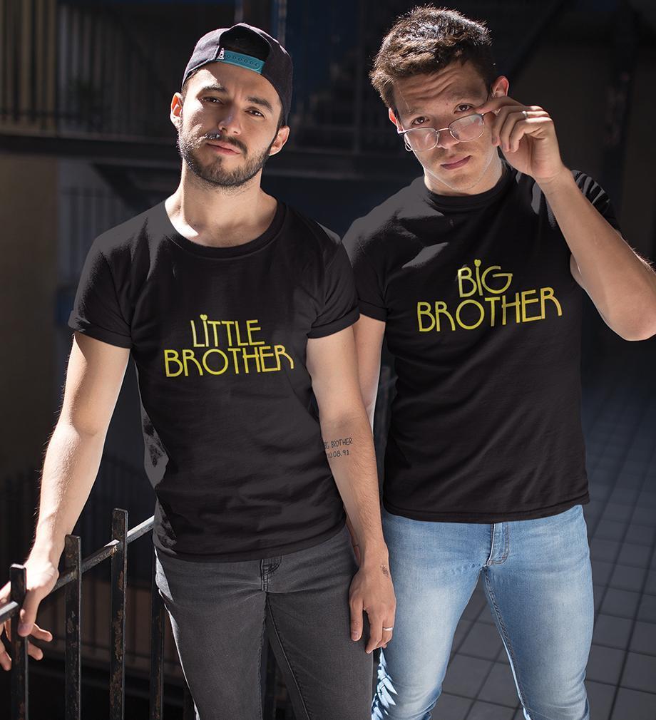 Big Lil Brother-Brother Half Sleeves T-Shirts -FunkyTees - Funky Tees Club