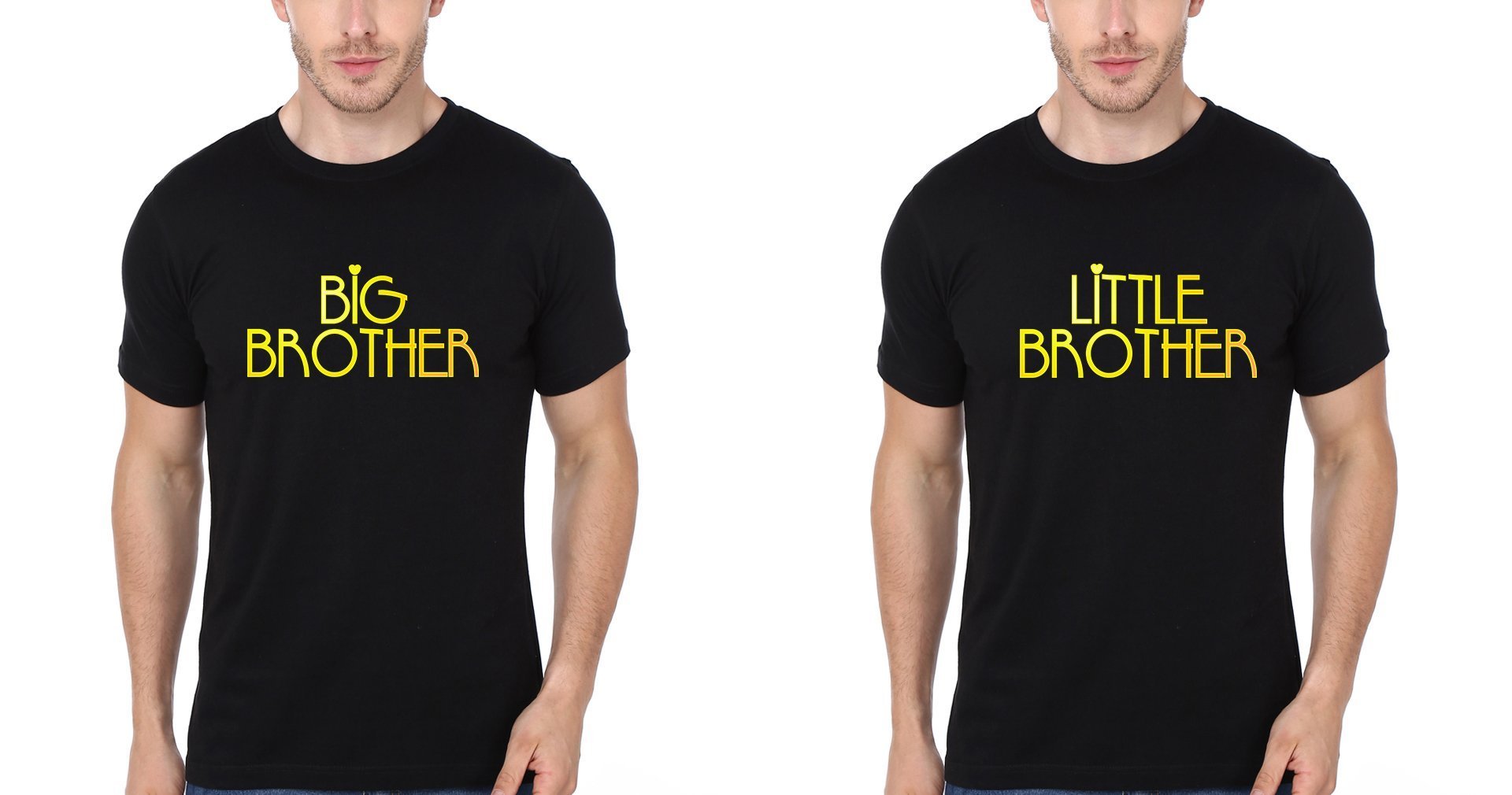 Big Lil Brother-Brother Half Sleeves T-Shirts -FunkyTradition - FunkyTradition