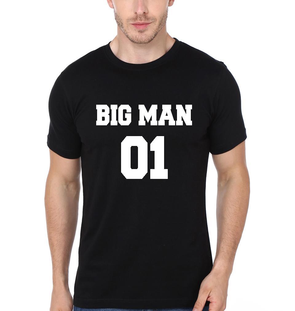 Big Man 01 Lil Lady 01 Father and Daughter Matching T-Shirt- FunkyTradition - Funky Tees Club