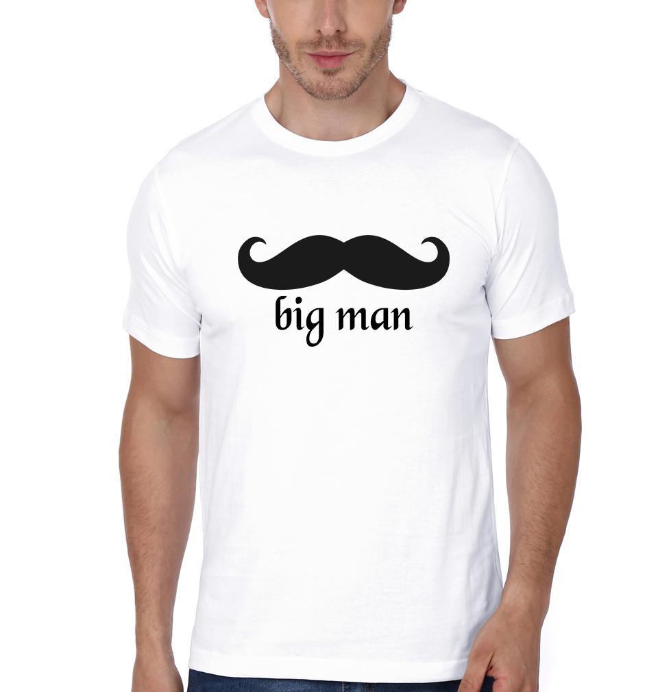 Big Man Little Man Father and Son Matching T-Shirt- FunkyTradition - Funky Tees Club