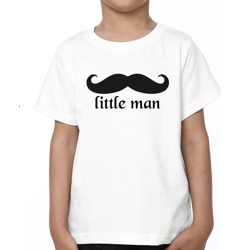 Big Man Little Man Father and Son Matching T-Shirt- FunkyTradition - Funky Tees Club