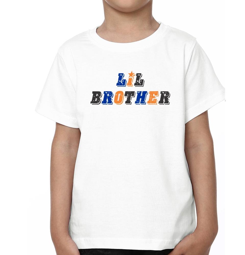 Big Sister Lil Brother Brother and Sister Matching T-Shirts- FunkyTradition - FunkyTradition