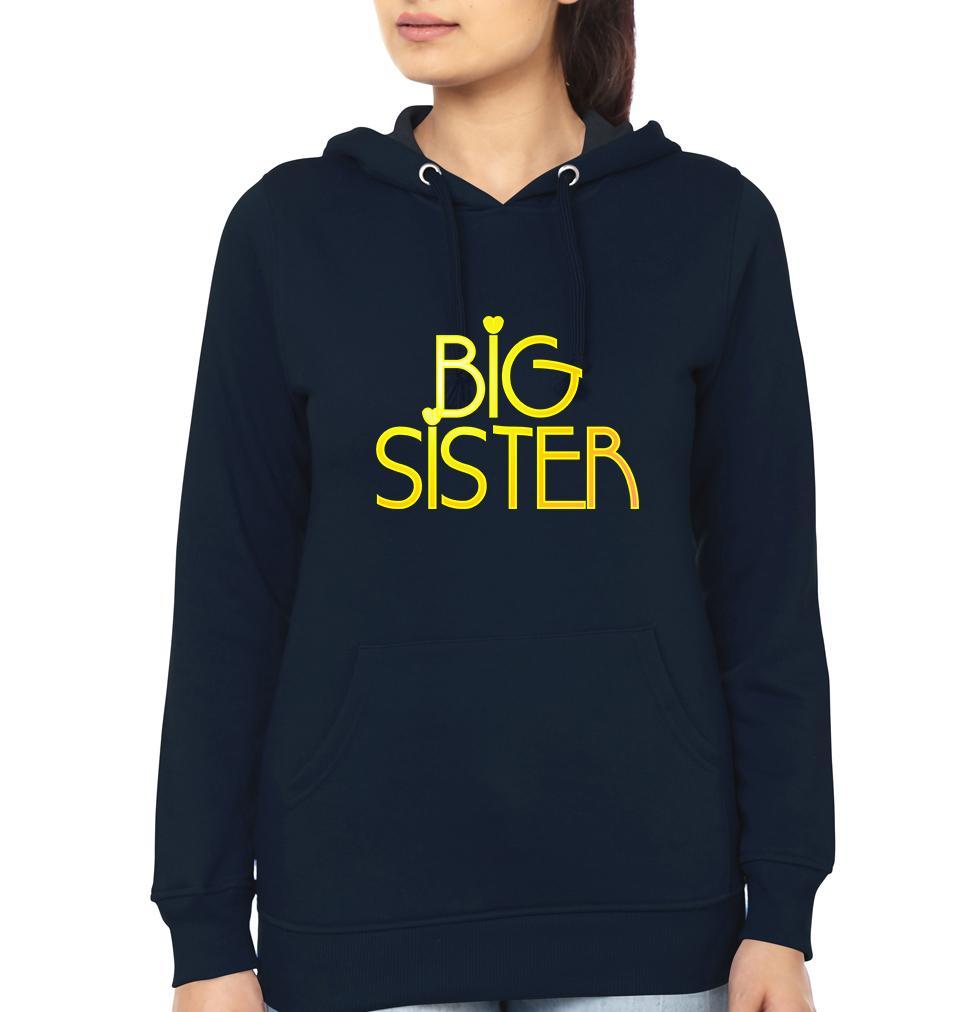 Big Sister Lil Sister Sister Hoodies-FunkyTradition - FunkyTradition
