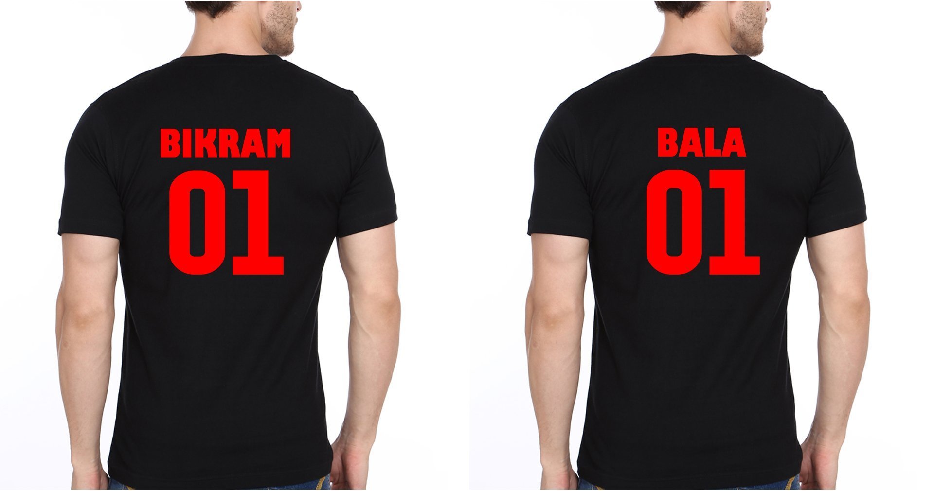 BIKRAM BALA BFF Half Sleeves T-Shirts-FunkyTradition - FunkyTradition