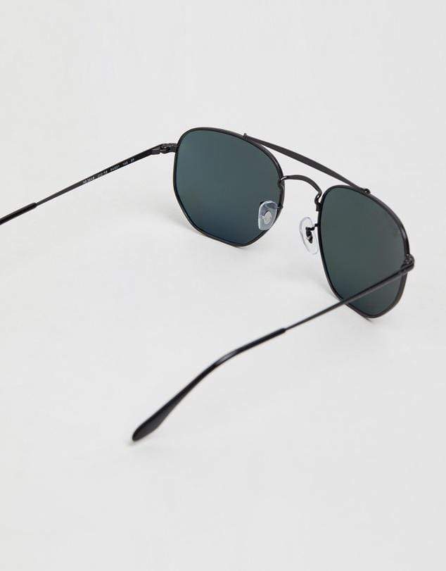 Black Marshal Men And Women Sunglasses-FunkyTradition - FunkyTradition