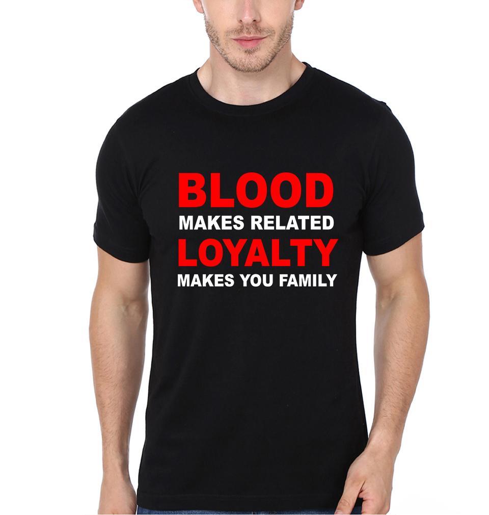Blood Loyalty Half Sleeves T-Shirts-FunkyTradition - FunkyTradition