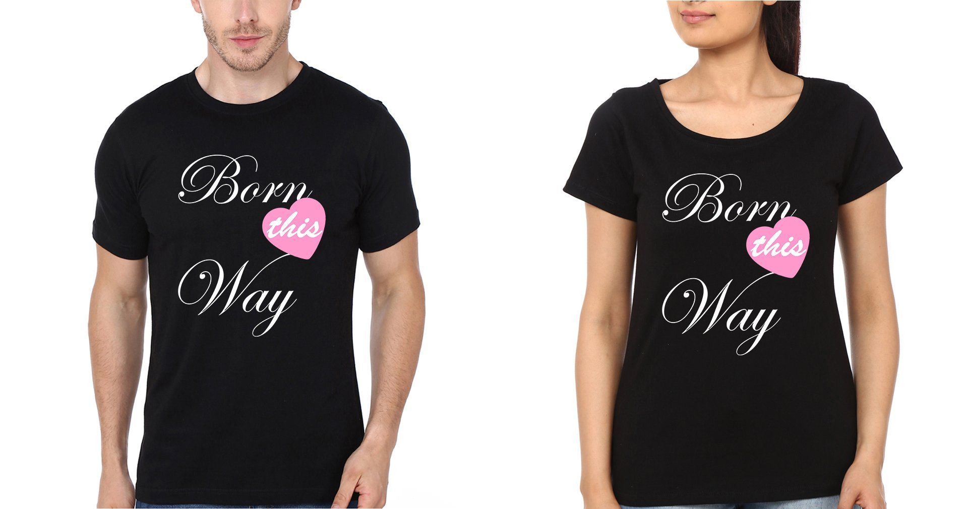 Born This Way Brother and Sister Matching T-Shirts- FunkyTradition - FunkyTradition