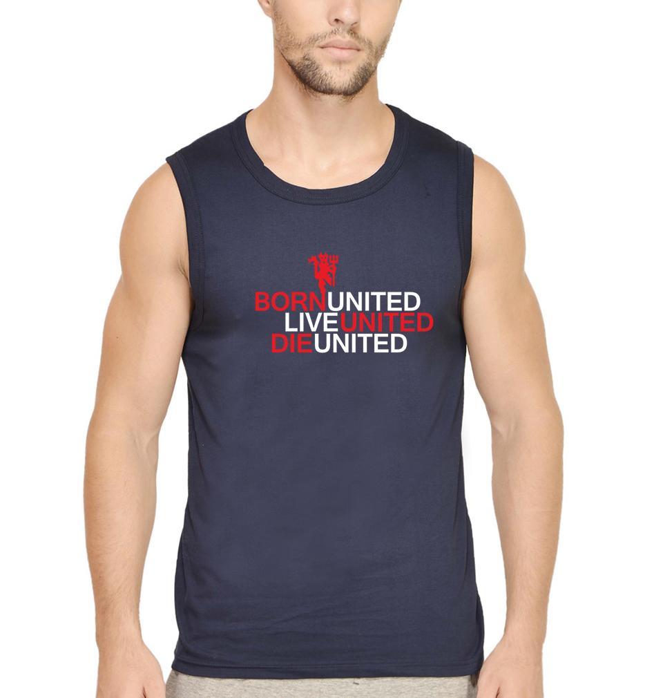 Born United Live United Die United Men Sleeveless T-Shirts-FunkyTradition - FunkyTradition