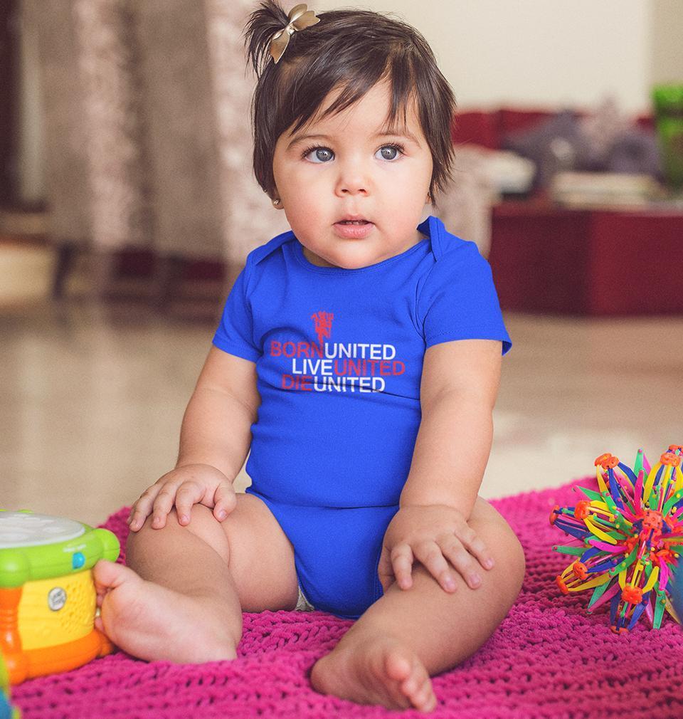 Born United Live United Die United Rompers for Baby Girl- FunkyTradition - FunkyTradition