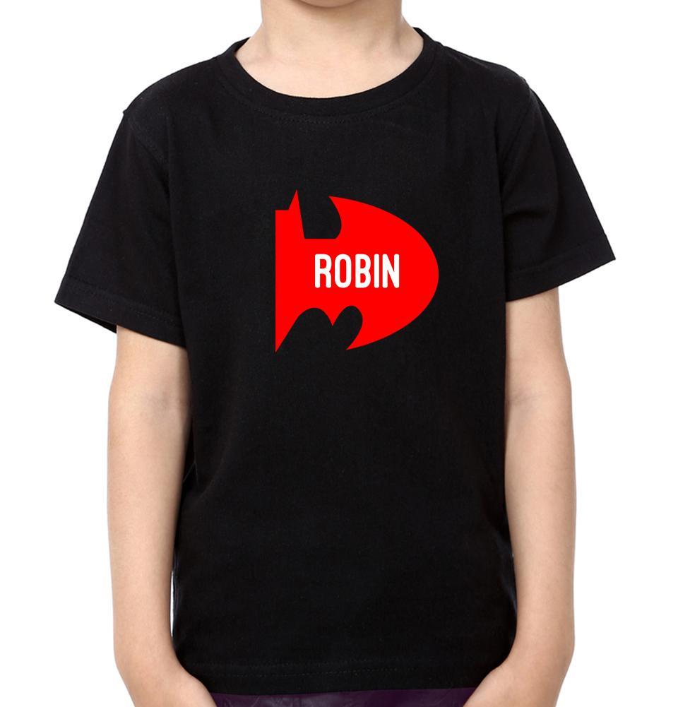 Btaman Robin Brother-Brother Kids Half Sleeves T-Shirts -FunkyTradition - FunkyTradition