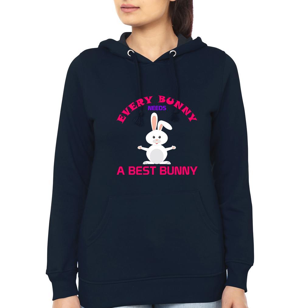 Bunny Sister Sister Hoodies-FunkyTradition - FunkyTradition