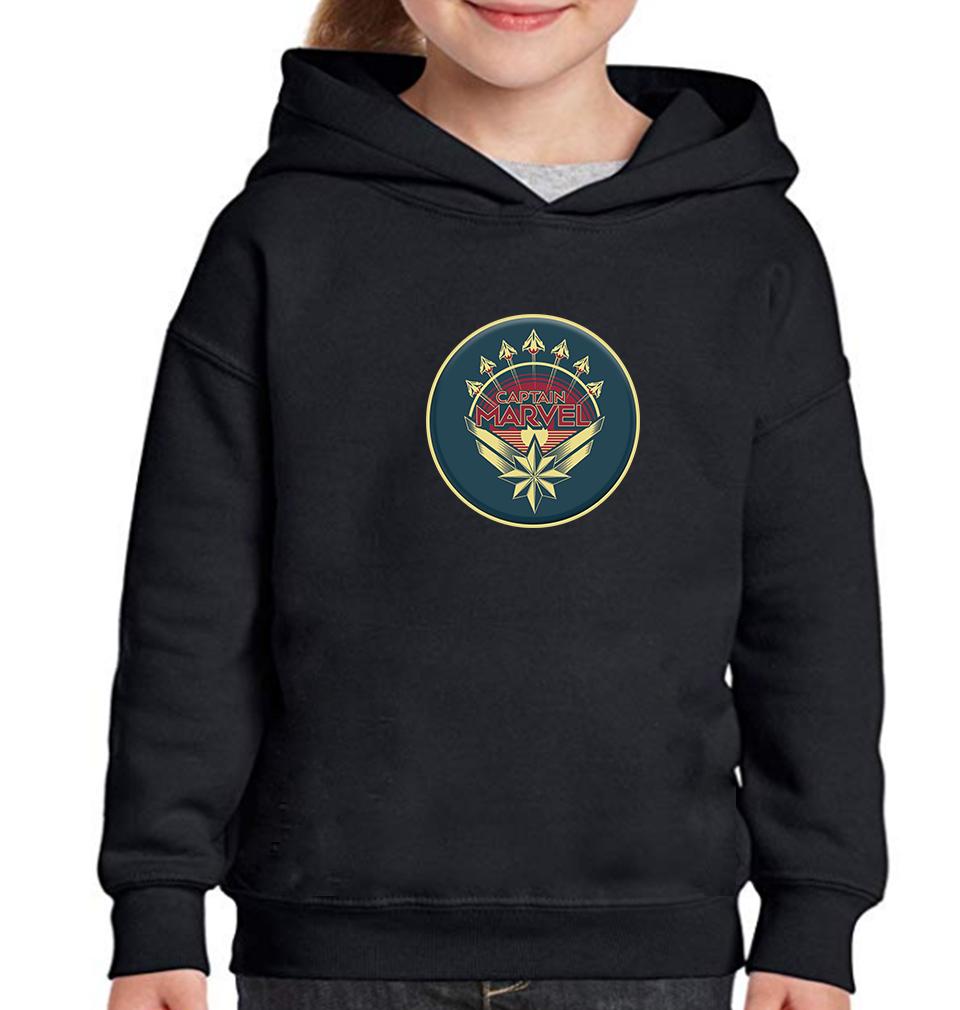Captain Marvel Hoodie For Girls -FunkyTradition - FunkyTradition