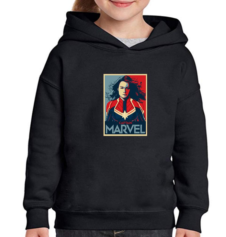 Captain Marvel Hoodie For Girls -FunkyTradition - FunkyTradition