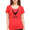 Captain marvel Logo Womens Half Sleeves T-Shirts-FunkyTradition - FunkyTradition