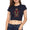 Captain Marvel Womens Crop Top-FunkyTradition - FunkyTradition