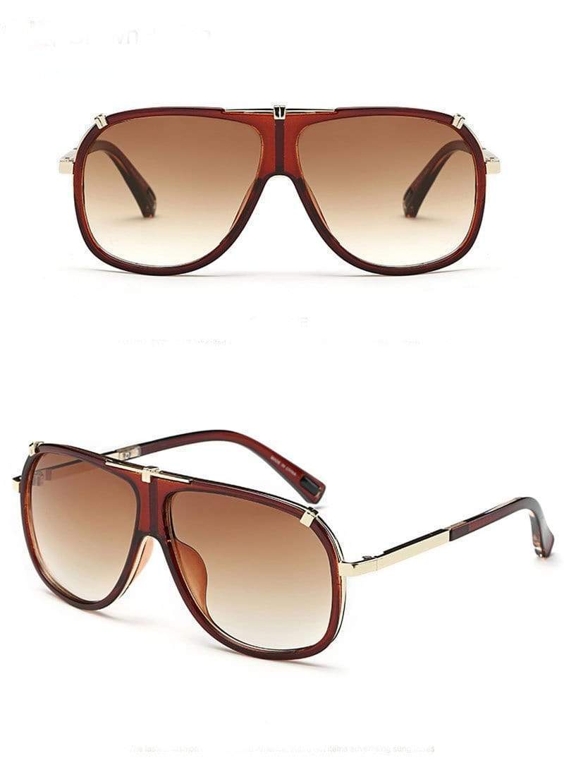 1pc Hip-hop Trend Small Frame Sunglasses, Retro Square Frame Personalized  Fashion Glasses | SHEIN USA