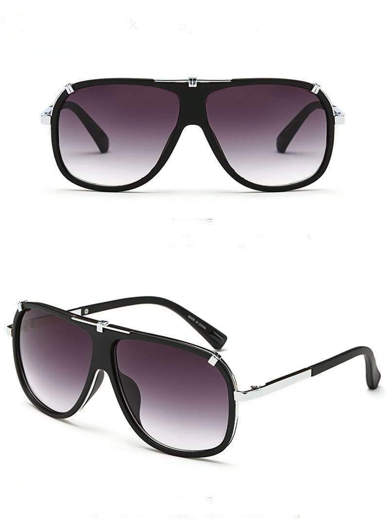 Royal Son Retro Square Sunglasses For Men And Women  (RS0022DP-SF|50|Transparent Lens) | Royalson