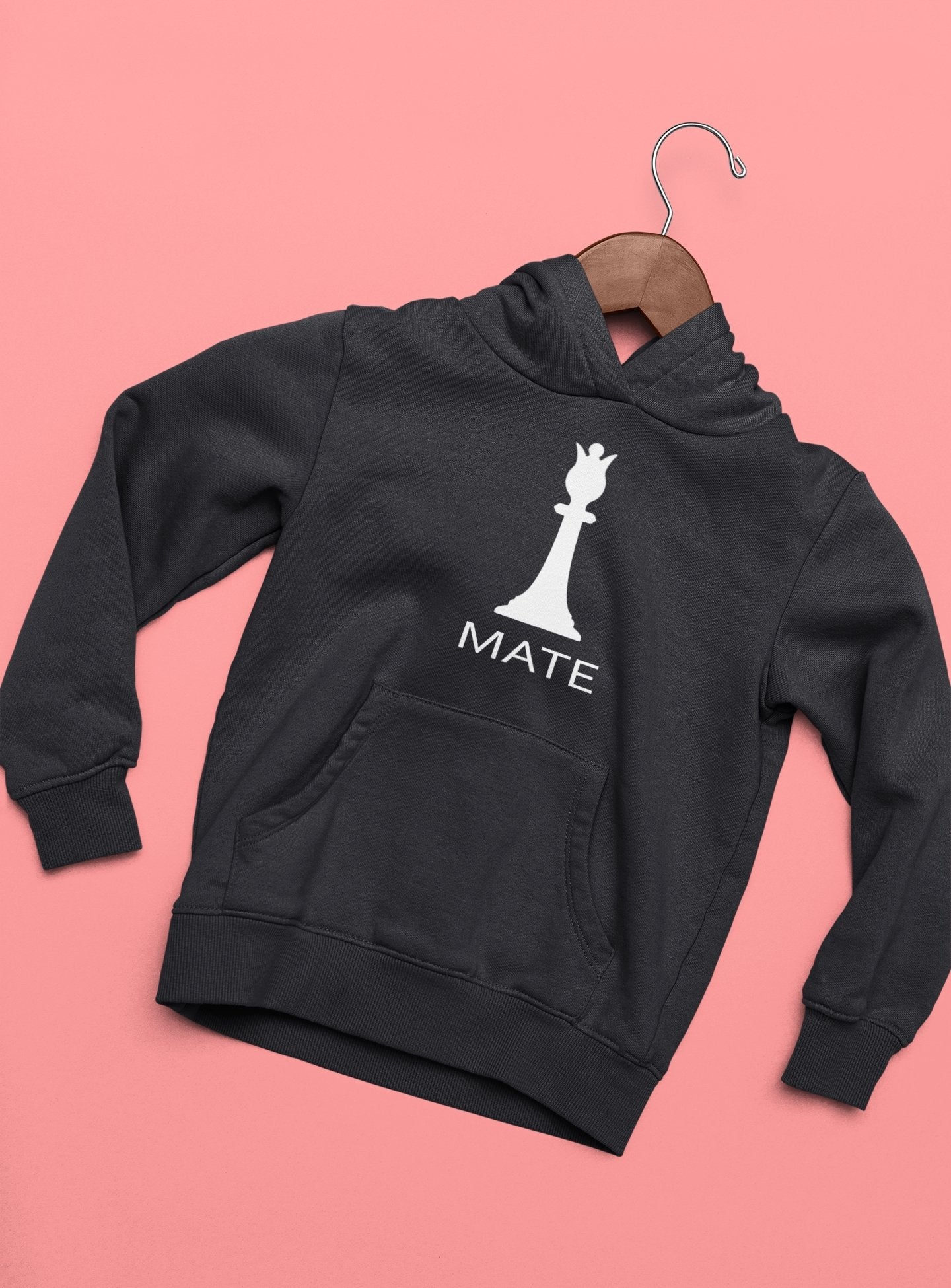 Check Mate Couple Hoodie-FunkyTradition