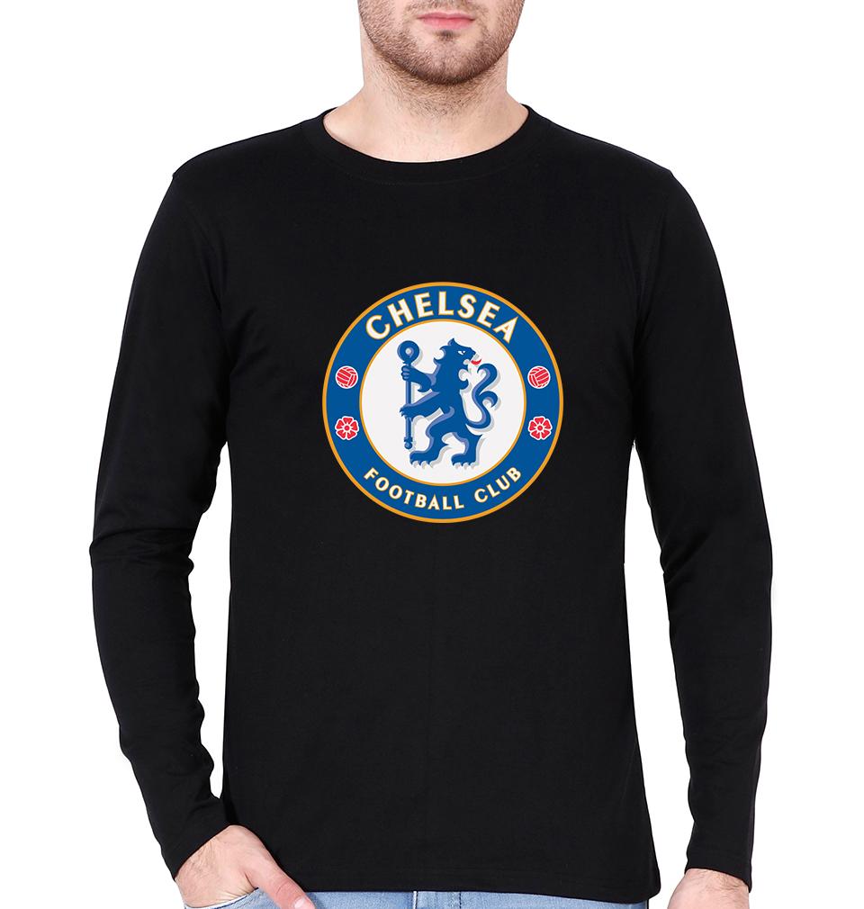 Chelsea Full Sleeves T-Shirt For Men-FunkyTradition - FunkyTradition