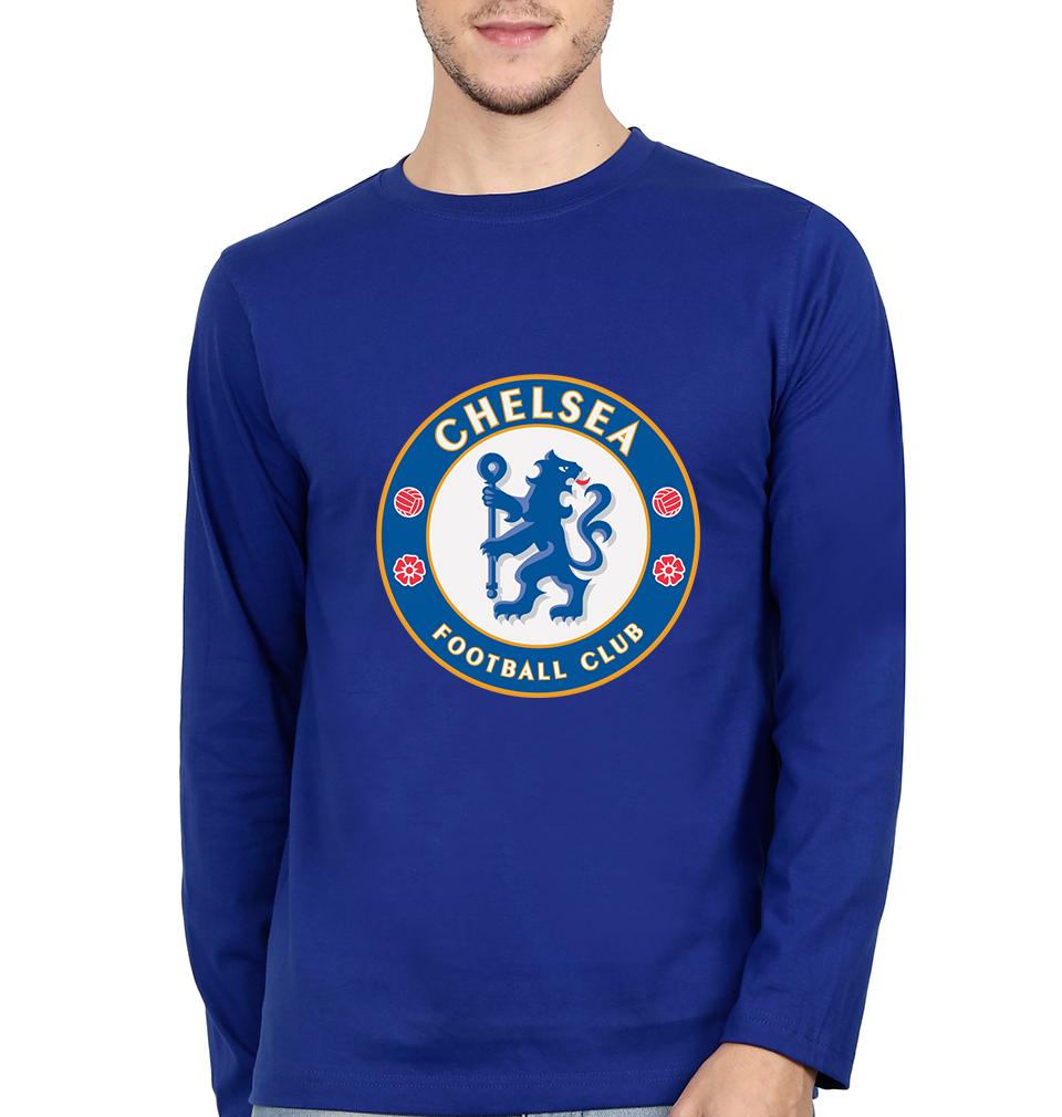 Chelsea Full Sleeves T-Shirt For Men-FunkyTradition - FunkyTradition