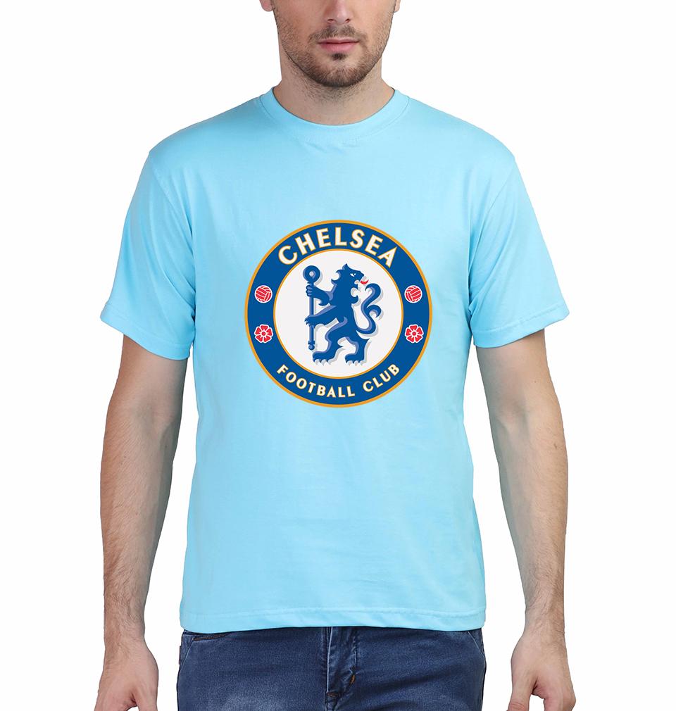 Chelsea Half Sleeves T-Shirt For Men-FunkyTradition - FunkyTradition