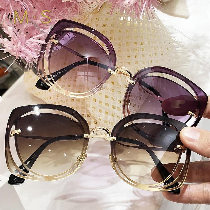 Classic Luxury Eye wear Sunglasses For Women-FunkyTradition - FunkyTradition